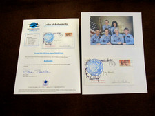 JUDY RESNIK STS-41-D SHUTTLE CREW SIGNED AUTO 1984 COVER & PHOTO ZARELLI LETTER picture