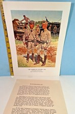 1938 The American Soldier H. Charles McBarron Jr.  12-1/2 x 9 w/Write Up picture