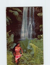 Postcard Tropical Beauty Waterfalls Nature Scene picture