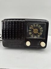Vintage 1940s Bakelite Air King Tube Radio Model A-511 - Partially Working READ picture