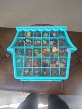 Disney Doorables 100  Mixed Lot w/ Storage Case Pixar Frozen Princess Monsters picture