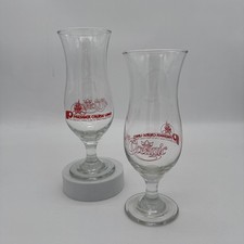 Set Of 2 Vintage Disney Premier Cruise Lines Oceanic Star Ship Hurricane Glass picture