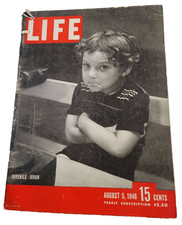 August 5, 1946 LIFE Magazine.  Bob Hope,  Aug 8 46 3 4 6 7 9 10 11  picture