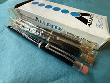 Vintage All-Rite GE General Electric Mechanical Pencils X 3  With Box  NOS picture