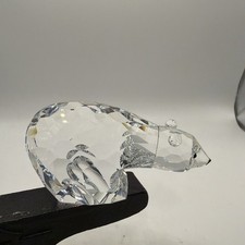 Swarovski Figurine: 013747 Polar Bear Very Nice Condition, No Damage, No Box. picture