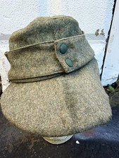 Worn faded WW2 German Army Wehrmacht M43 cap Einheitsfeldmütze repro size 59 picture