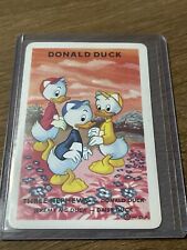 Vintage Rare French Disney 🎥 Card Game Donald Duck Nephews Playing Card RARE picture