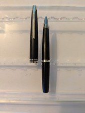 Vtg Black Ct Pilot Myu 25 Fountain Pen - Steel F Nib picture