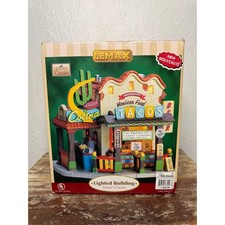 Lemax Mama's Cocina Lighted Building Christmas Village 2007 Retired picture