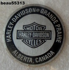 ⭐H-D OF GRANDE PRAIRIE ALBERTA CANADA HARLEY DAVIDSON DEALER OIL STICK DIP DOT picture