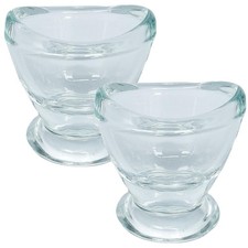 2 Pcs Glass Eye Wash Cups Eye Wash Cleaner for Eye Rinse,Portable Eye Care Tools picture