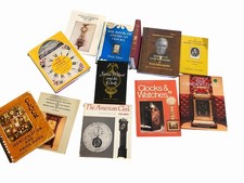 Horology Book Lot 12 Vol Antique American Clocks Willard Drepperd Palmer NAWCC picture