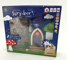 The Irish Fairy Door Company PURPLE Door - Stepping Stones Magic Key NEW picture