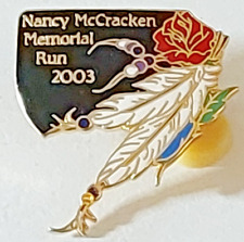 Nancy McCracken Memorial Run 2003 Lapel Pin (091023) picture