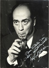 SPANISH ACTOR, COMEDIAN, DIRECTOR JOSE LUIS LOPEZ VAZQUEZ, SIGNED VINTAGE PHOTO picture