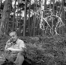 Sofu Teshigahara founder of the Sogetsu Institute a modern school - Old Photo 1 picture