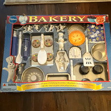 Vintage 1996 Pillsbury Bakery & Baking Play Set Boxed Pretend Kitchen Toy picture