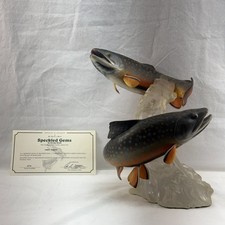 Danbury Mint “Speckled Gems” Trout Sculpture by George Kruth picture