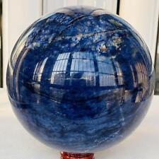 3660g Blue Sodalite Ball Sphere Healing Crystal Natural Gemstone Quartz Stone picture