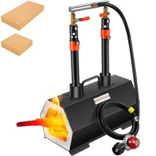 VEVOR Propane Forge Farrier Forge Double Burner Tool Knife Making Blacksmithing picture