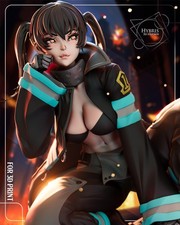 Tamaki Kotatsu Fire Force UNPAINTED 1:8 Scale Resin Kit picture