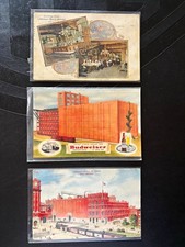 Anheuser-Busch Brewing Ass'n St. Louis MO Brewery Advertising Postcards Lot of 3 picture