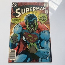 Superman 317 NEWSSTAND Neal Adams Cover DC Comics Bronze Age 1977 picture