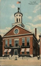 Nashua, New Hampshire NH City Hall Antique Original Vintage Postcard picture