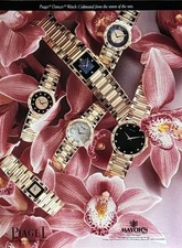 1991 PIAGET DANCER WATCH Cultivated From the Rarest of the Rare Vintage PRINT AD picture