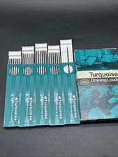 Vintage Turquoise Drawing Leads 3H 49 Leads Total Packaging 2375 picture