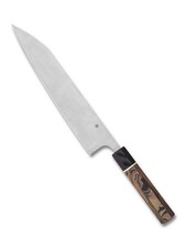 Spyderco Culinary M. Carter Itamae Gyuto Knife K19GPBNBK Burl G-10 Super Blue picture