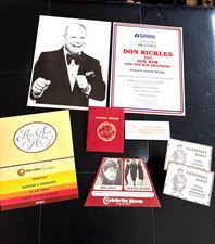 VTG 83 Vegas 3 casino/menus/pix Diana Ross,Don Rickles/Pointer Sisters/MacDavis picture