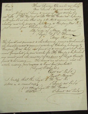 FORT SMITH ARKANSAS US INFANTRY UNIFORMS LETTER INDIAN FRONTIER 1839 picture