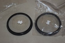 Pair Outsert Clear Polycarbonite Lenses FM12 Gas Mask picture