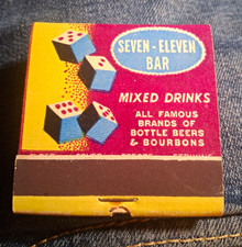 1930's-1940's Vintage FEATURE Seven-Eleven Bar & Coffee Shop Denver CO  EX. COND picture