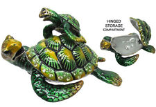 RUCINNI Turtle & Baby Jeweled Trinket Box picture