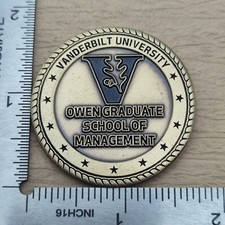 Vanderbilt University Owen Graduate School of Management Challenge Coin picture