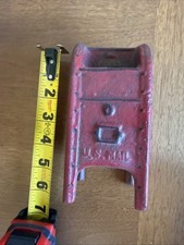 Mailbox Piggy Bank Cast Iron picture