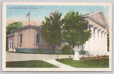 Custis-Lee Mansion Arlington VA Historic Home Postcard W. B. Garrison picture