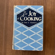The Joy Of Cooking 1946 By Irma S. Rombauer, Vintage Cookbook, Hardcover  picture