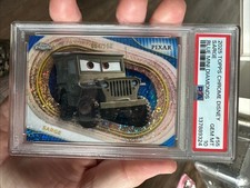 2025 Topps Chrome Disney #55 Sarge /150 Blue Refractor PSA 10 picture