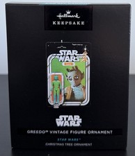 2026 Hallmark Star Wars Greedo Vintage Figure Keepsake Ornament Limited /5000 picture