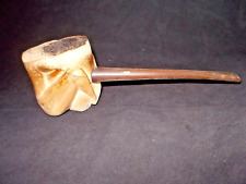 ✔️ KIKO SMOKED VINTAGE BLOCK MEERSCHAUM Pipe CARVED LEGS FROM AFRICA picture