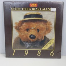 Steiff Teddy Bear Calendar 1986 Limited Edition Sealed 15,000 USAVintage picture