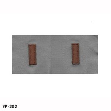 PAIR USAF BDG ABU 2nd Lieutenant 2LT O-1 Embroidered Patches ~ Vanguard USA NEW picture