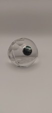Vintage Cavan Full Lead Crystal Faceted Orb Paperweight - Handcut in Ireland picture