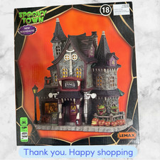 Lemax Spooky Town Halloween Village Frightful Fangs Dentistry 65504 NEW SHIPPING picture