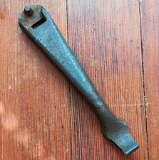 Antique A-19 Cast Iron Stove Lid Lifter Handle picture