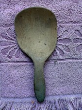 Antique Hand-Carved Wooden Butter Paddle 8