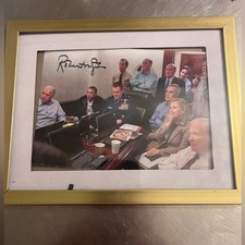 Signed Robert Gates Situation Room Photo – Operation Neptune Spear – Framed picture